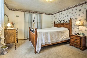 Ferienhaus (1 Bedroom) | 1 Schlafzimmer, Bügeleisen/Bügelbrett, kostenlose Babybetten, Bettwäsche