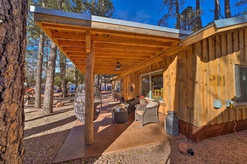Cozy Cabin Retreat w/ Patio & Fenced Yard