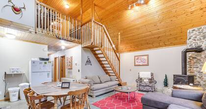 Cozy Birchwood Retreat on UTV Trail w/ Hot Tub!