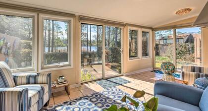 Sunny Townhome w/ Private Patio & Water Views