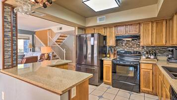 Microwave, oven, kompor, dan mesin pencuci piring