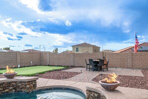 House (5 Bedrooms) | Interior - Pool & Patio: Family-friendly Goodyear Home! (Goodyear)