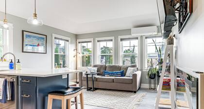 Walk to Dtwn: Charlevoix Condo w/ Fireplace