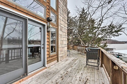 Private Dock, Lake Access! Multi-level Ozarks Home