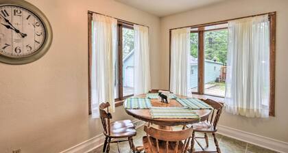 Walkable Lake Elkhart Apt: Dine, Shop, Swim!