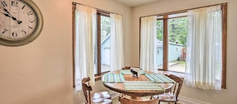 Walkable Lake Elkhart Apt: Dine, Shop, Swim!