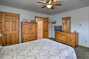 House (2 Bedrooms) | Interior - Waterfront Home on Lake George w/ Boat Dock! (Queensbury)