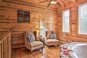 House (1 Bedroom) | Interior - Cabin w/ Hot Tub ~ 2 Mi to Island in Pigeon Forge! (Pigeon Forge)