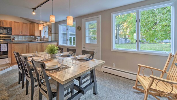 Unclassified image, 1 of 35, button - Rochester House w/ Fire Pit, Grill & Patio! (Rochester)