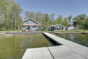 House (4 Bedrooms) | Interior - Spacious Delton Home w/ Fire Pit + Lake Views (Delton)