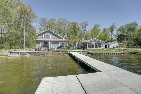 House (4 Bedrooms) | Interior - Spacious Delton Home w/ Fire Pit + Lake Views (Delton)