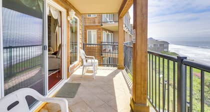 Lincoln City Oceanfront Condo, Near Lincoln Beach!