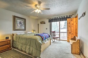 3 bedrooms, iron/ironing board, bed sheets