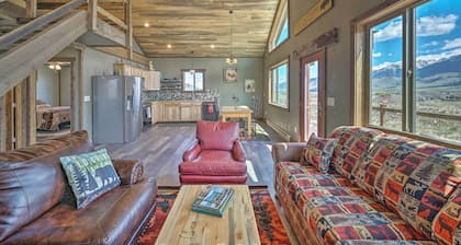 Mtn-view Cabin 40 Mi to Yellowstone Ntl Park!