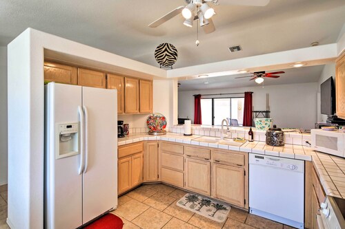 Patio, Rooftop Deck & Mtn Views: Lake Havasu Home!