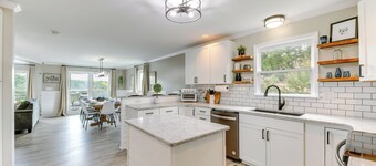 Lakefront Sherrills Ford Haven w/ Boat Dock!