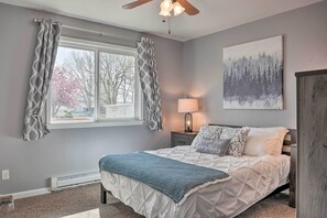 独立别墅 (3 Bedrooms) | 3 多间卧室、熨斗/熨衣板、床单