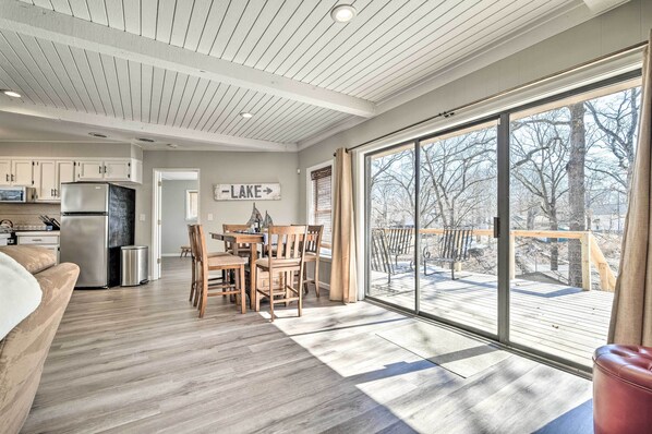 Cottage (2 Bedrooms) | Interior - Updated Afton Cottage w/ Dock & Lake Access! (Afton)