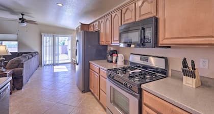 Inviting Retreat w/ Patio < 1 Mi to Colorado River