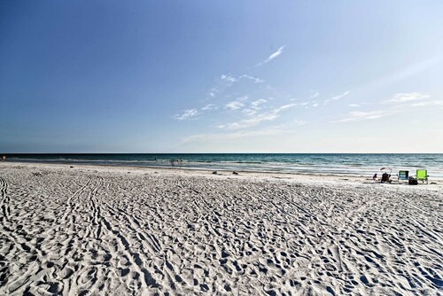 Walk to Beach: Condo w/ Pool in Indian Shores!