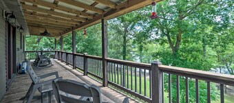 Lakefront 'rest-ashored' Home w/ Private Dock!