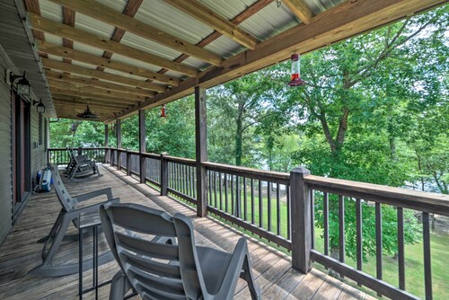 Lakefront 'rest-ashored' Home w/ Private Dock!