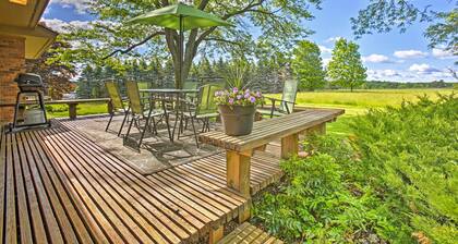 3 Mi to Silver Lake: Traverse City Home w/ Deck