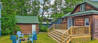 Rustic Caroga Lake Retreat: Fish, Hike & Ski!