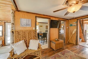 Interior - Rustic Caroga Lake Retreat: Fish, Hike & Ski! (Caroga Lake)