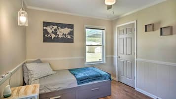 2 habitaciones y espacio para trabajar con laptop