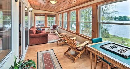 Lakefront Broadalbin Getaway w/ Deck + Kayaks