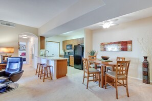 Apartment (3 Bedrooms) | Interior - Pool Access, Private Patio & Grill: Mesa Condo! (Mesa)