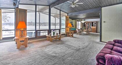 Rustic Crooked Lake Cottage w/ Views & Deck