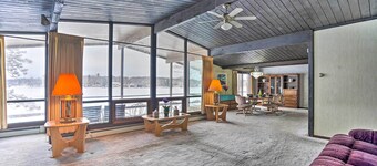 Rustic Crooked Lake Cottage w/ Views & Deck
