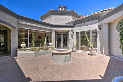 Balcony + Pools! Snowbird Retreat in Scottsdale