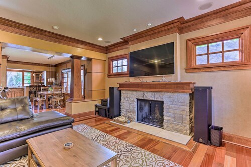 North End Boise Home w/ Courtyard ~ 3 Mi to Dtwn!