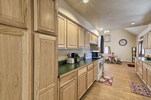 House (2 Bedrooms) | Interior - Family-friendly Forested Home w/ Snow Play Area! (Flagstaff)