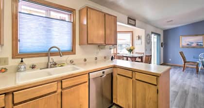 Pet-friendly Ocean Park Home w/ Decks & View!