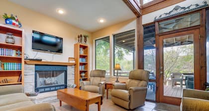 Deck & Gas Grill: Riverfront Mcqueeney Duplex