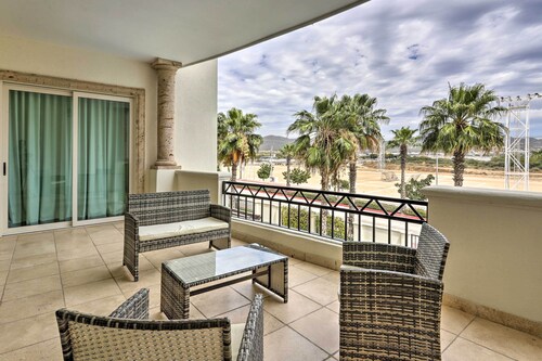 Walk to Beach: Modern Cabo Condo w/ Balcony!