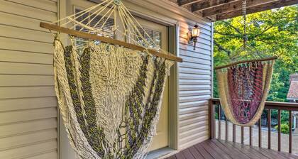 Deck w/ Bbq: Hot Springs Village Apt!