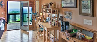 Bring a Pet: Bostic Cabin w/ Mtn Views!