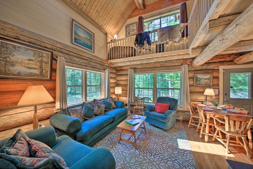 Expansive Moyie Riverfront Cabin - Pets Welcome!