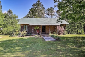 House (2 Bedrooms) | Interior - Secluded Cabin w/ Pond ~ 37 Mi to Gulf Coast! (Wiggins)