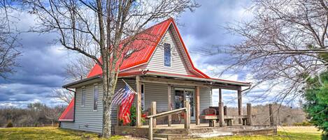 Fachada de la propiedad