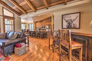 House (3 Bedrooms) | Interior - Fire Pit: Family-friendly Lakeside Retreat (Lakeside)
