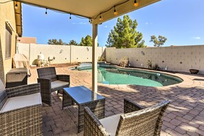Outdoor pool - Serene Surprise Home w/ Backyard & Private Pool (Surprise)