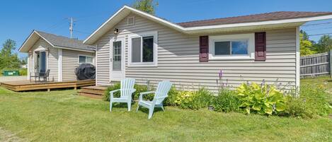 Fachada de la propiedad