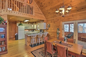 House (3 Bedrooms) | Interior - Smoky Mountain Cabin w/ Hot Tub & Views! (Bryson City)