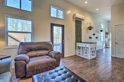 Gray Home w/ View of Boone Lake + Fire Pit!